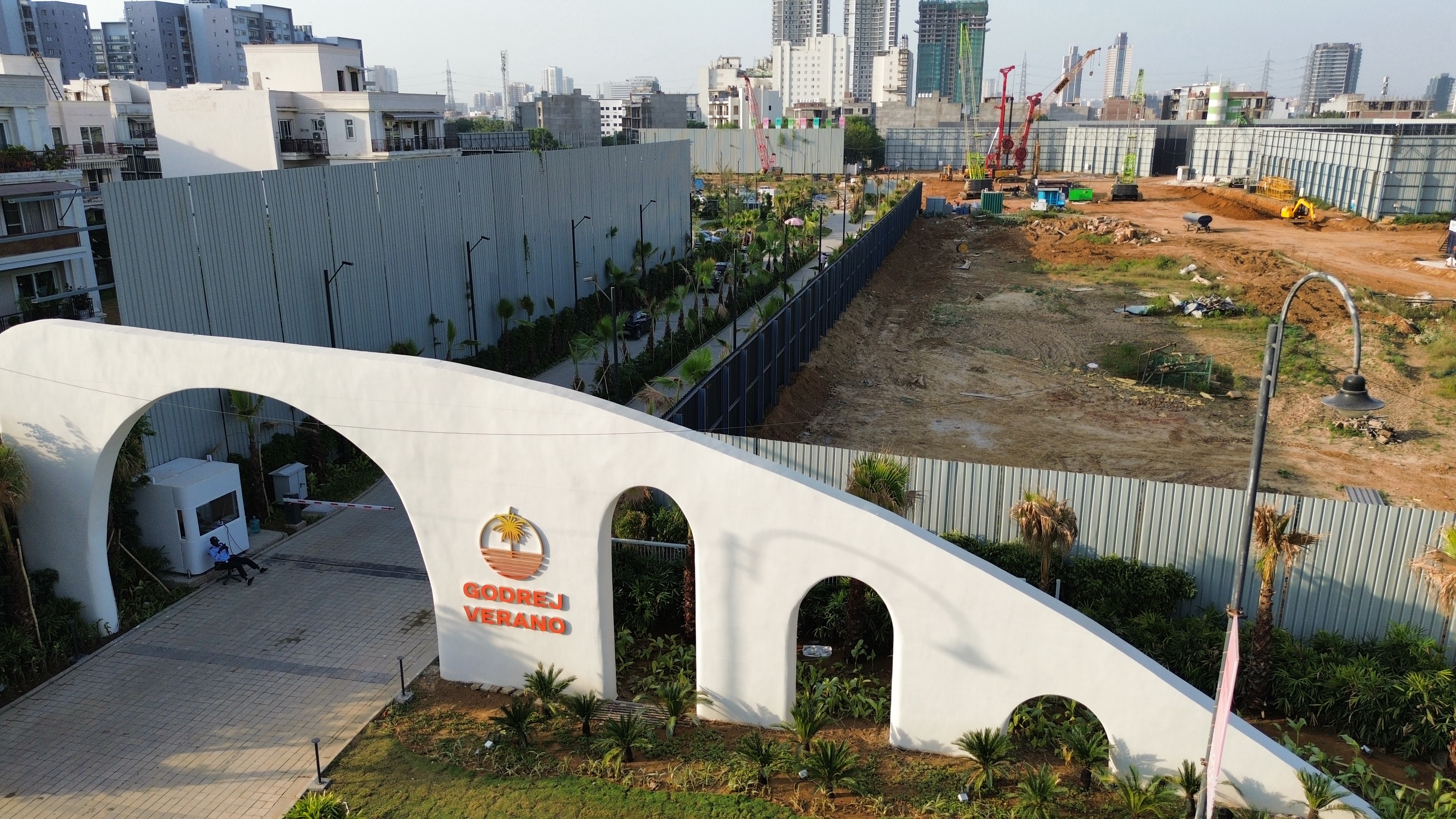 On-ground photograph of Godrej Verano